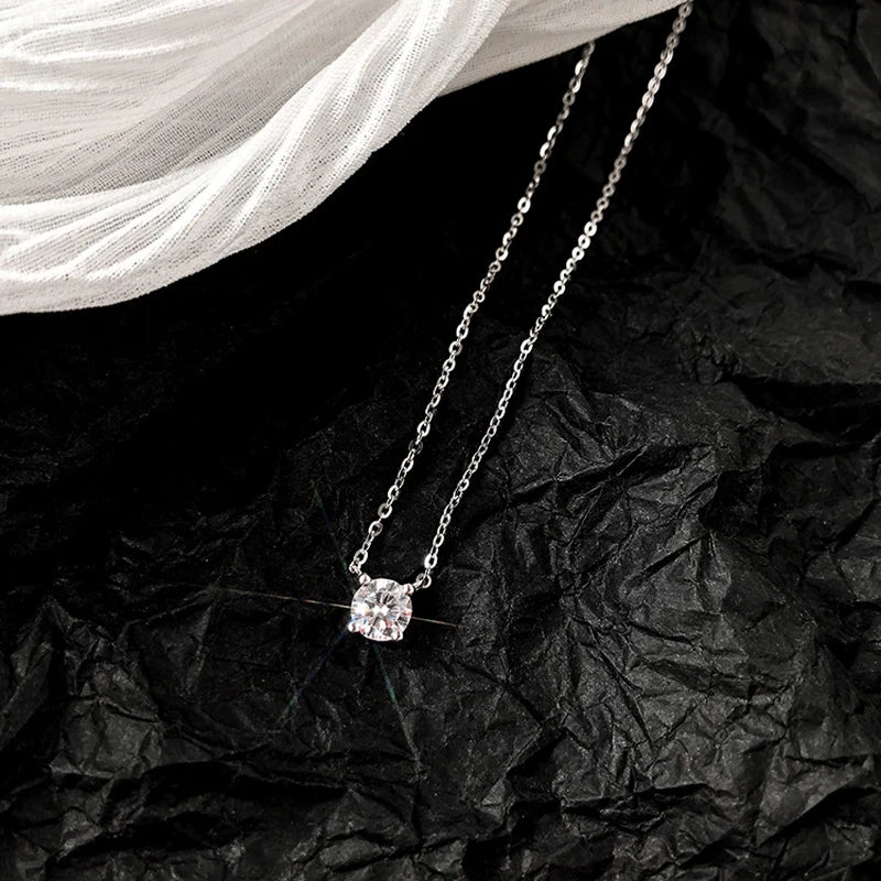 New from Lara Necklace Simple Modern Shiny Diamond 2024