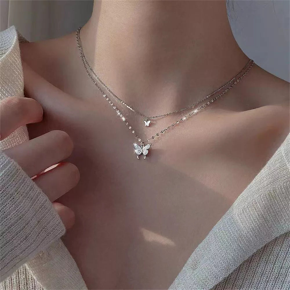 Butterfly of light necklace 💫