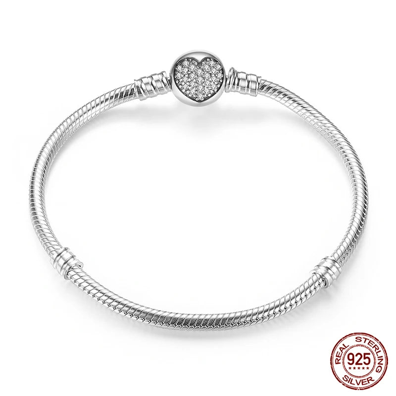 Moon diamond bracelets Silver 925